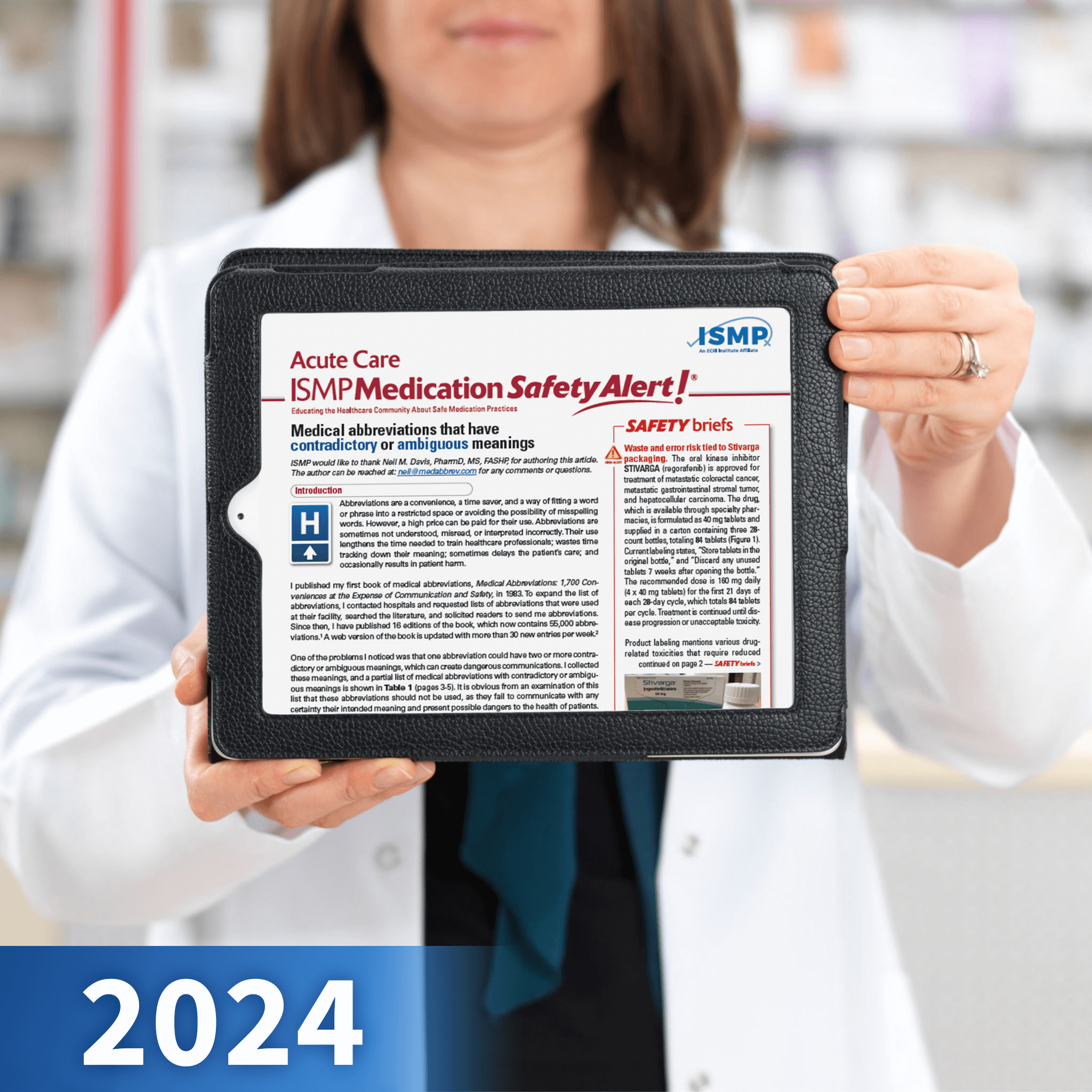 ISMP Medication Safety Alert!® Acute Care Newsletter - 2024 Single Issues